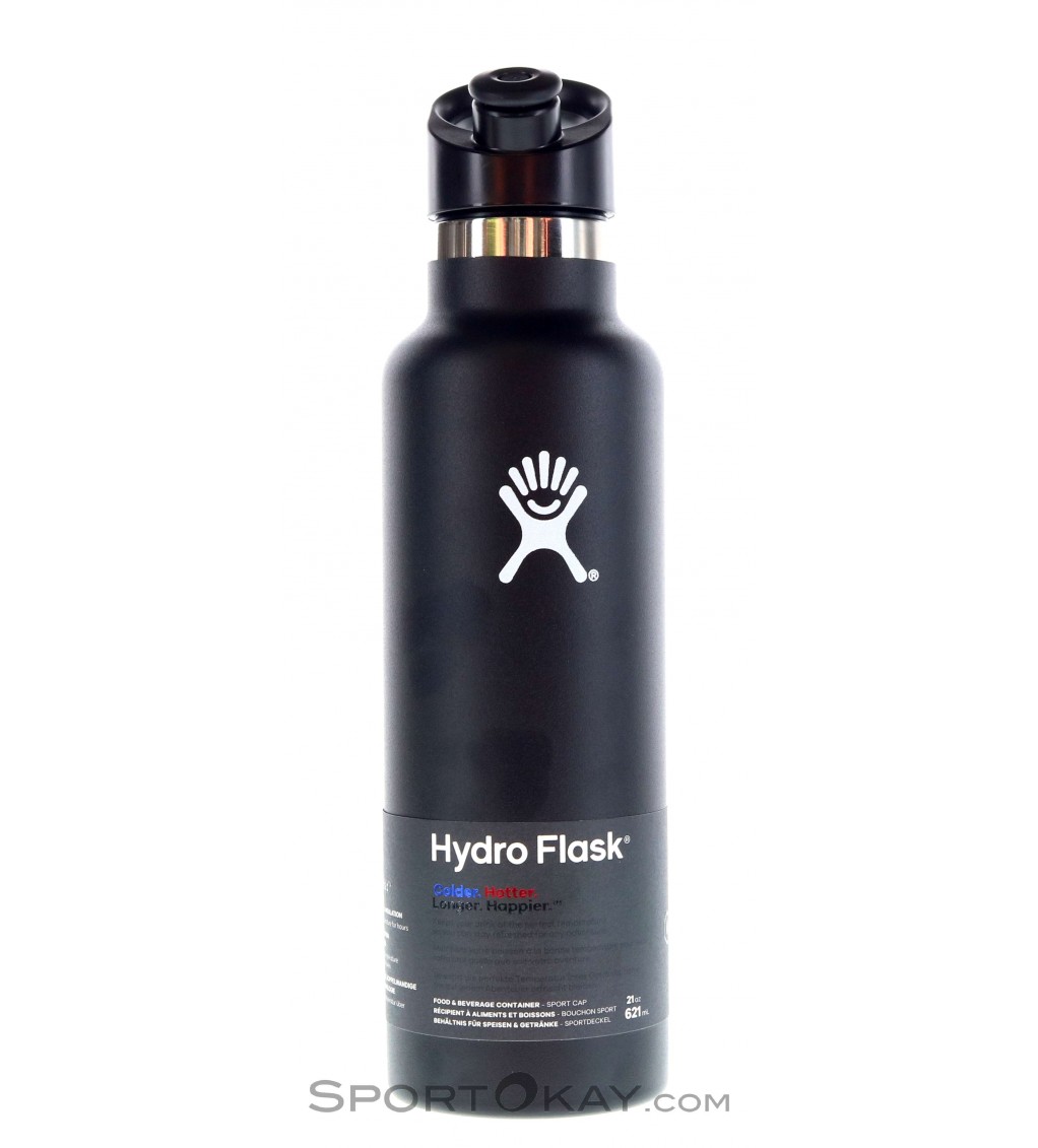 Hydro Flask 21oz Std Mouth 0,621l + Sport Cap Bouteille thermos