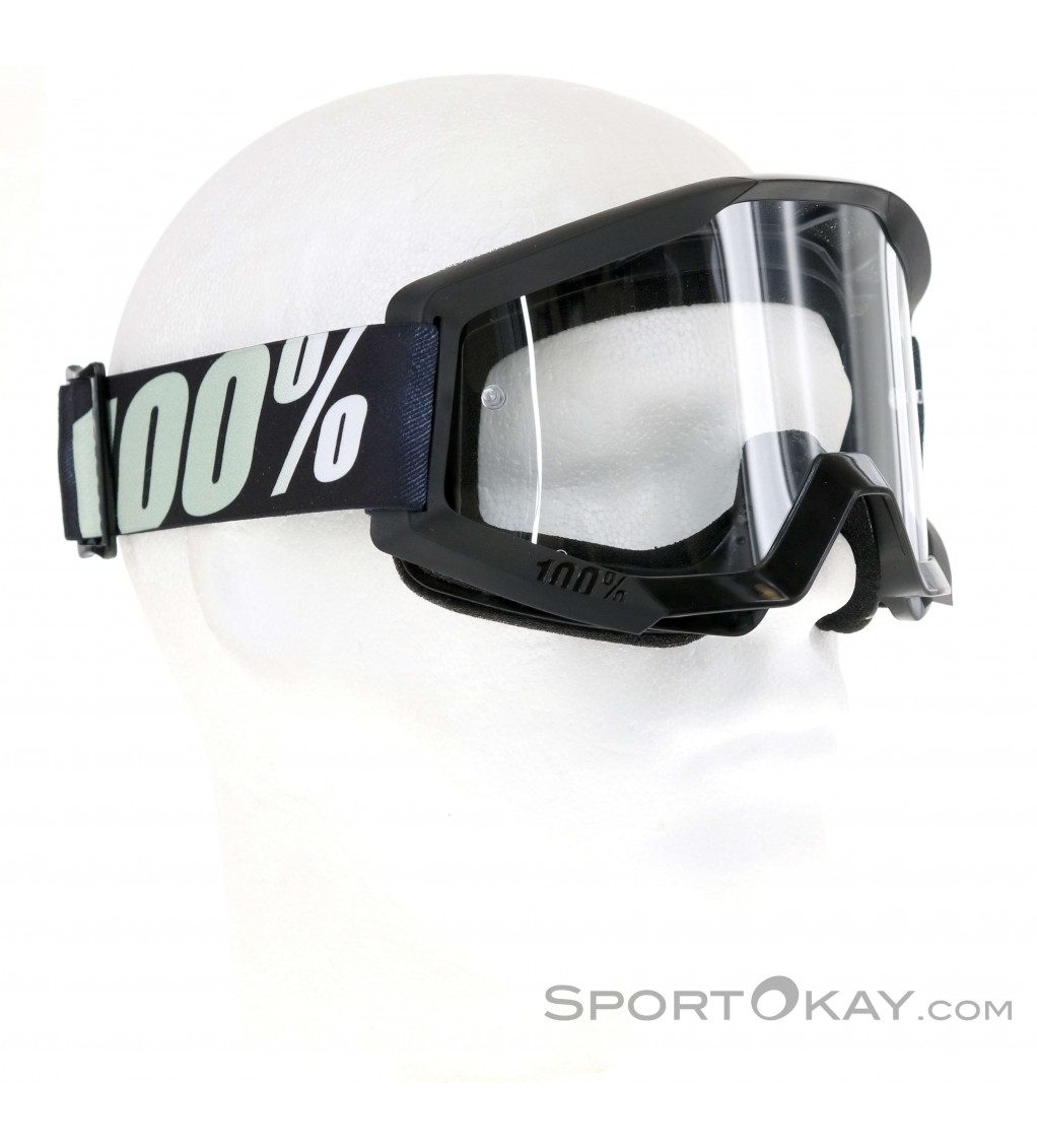 100% Strata Anti Fog Clear Lens Downhill Goggles