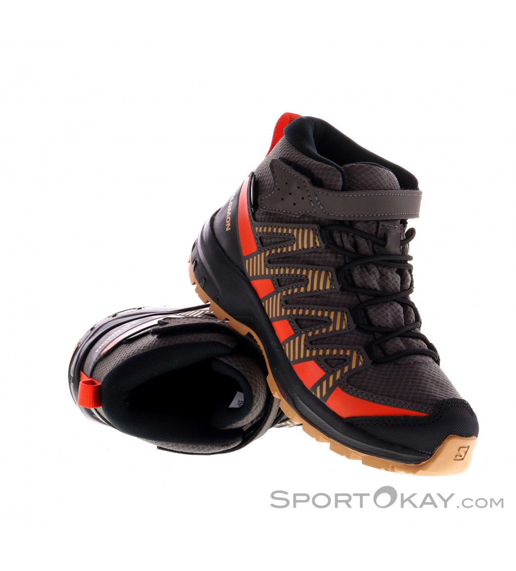 Salomon XA Pro V8 Mid CSWP Enfants Chaussures de randonnée