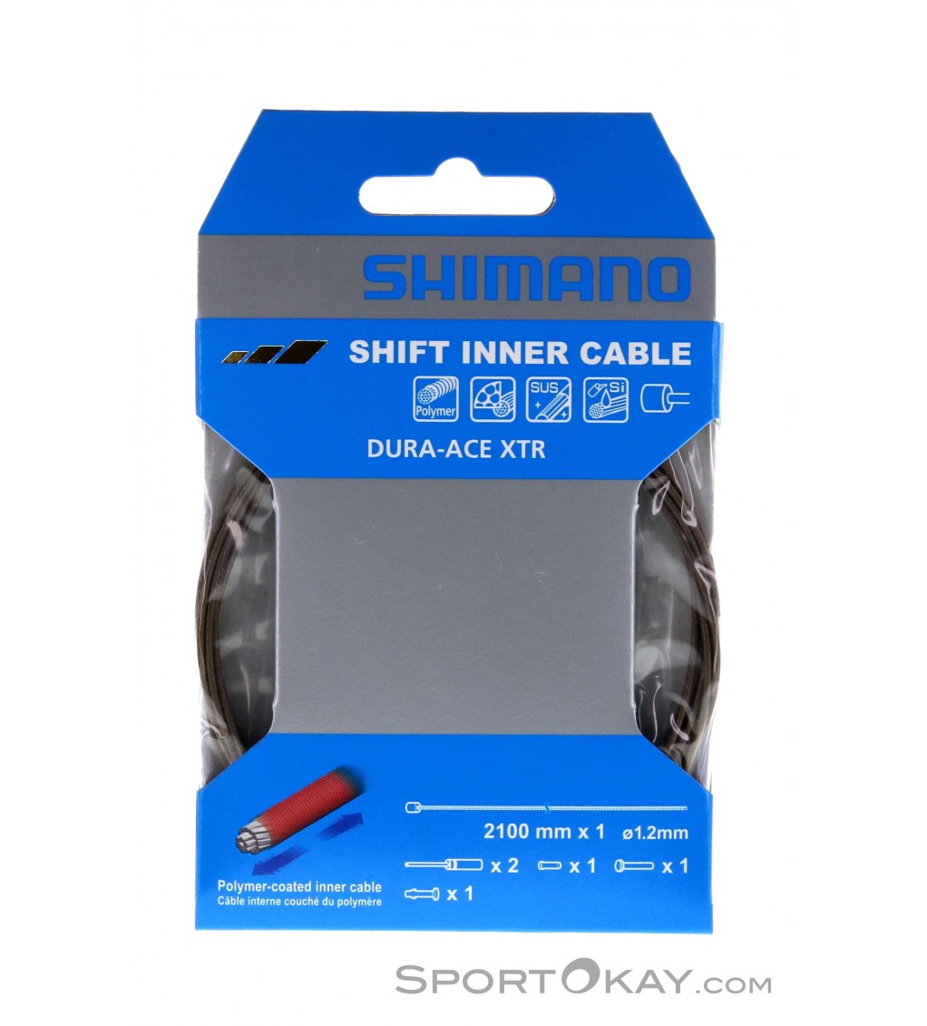 Shimano Ultimate EVP 1,2 x 2100mm Polymer Câble de changement de vitesses