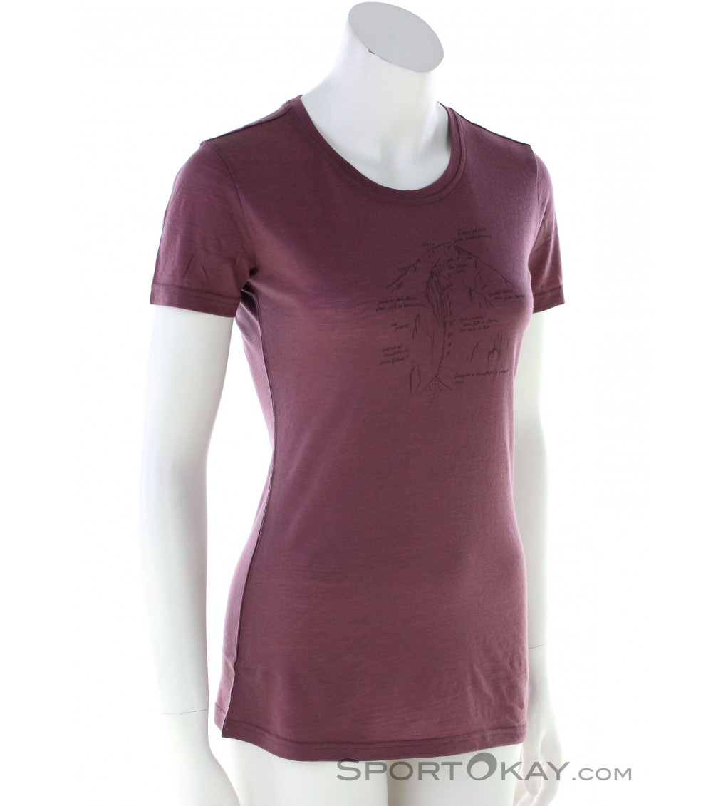 Ortovox 120 Tec Lafatscher Topo TS Femmes T-shirt