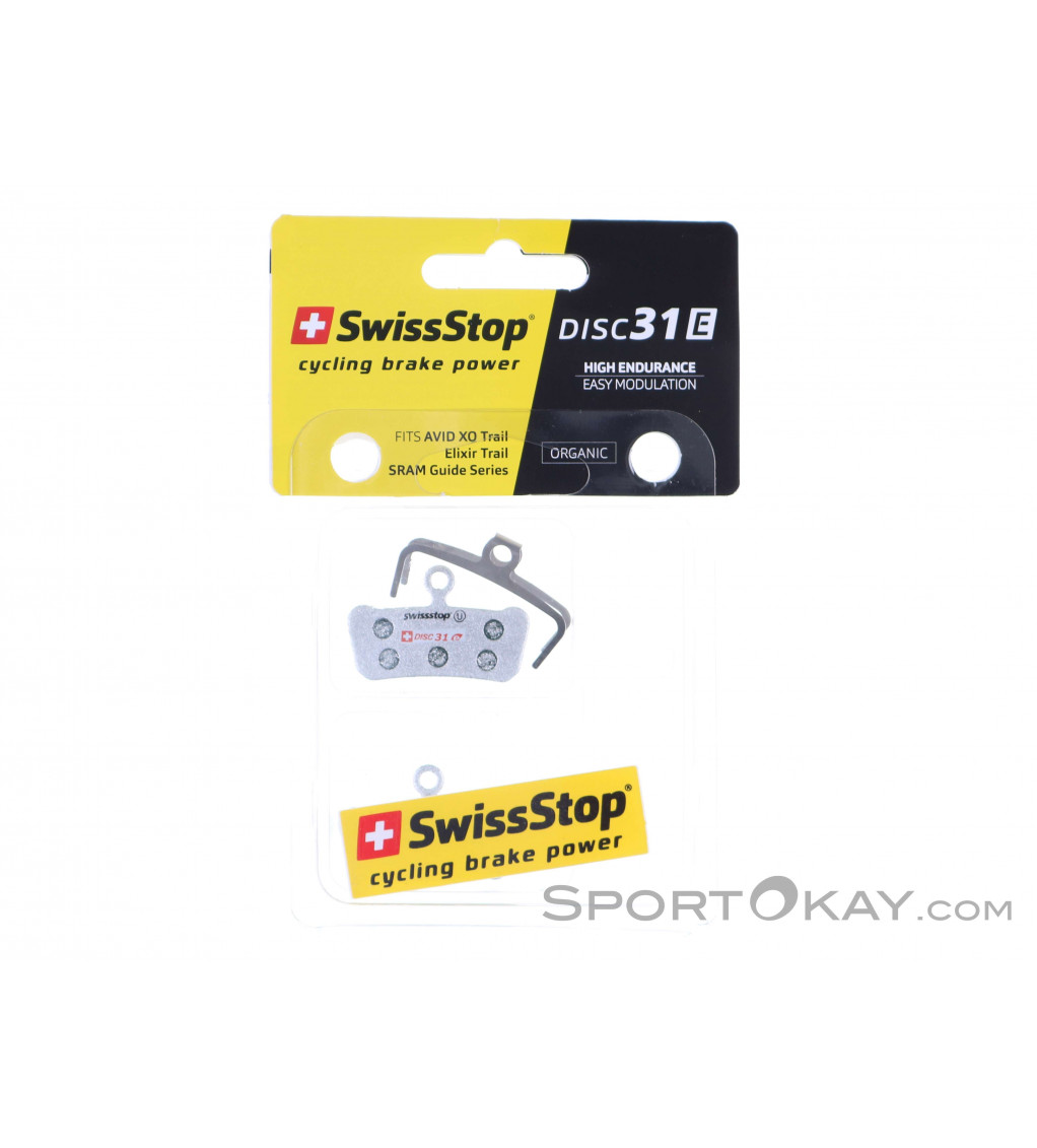 Swissstop Disc 31 E Garnitures de frein
