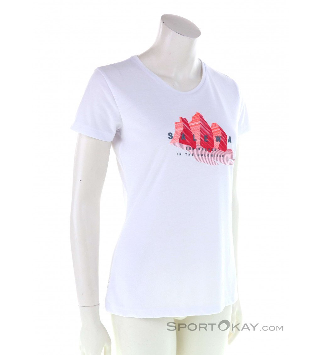 Salewa Lines Graphic Dry Femmes T-shirt