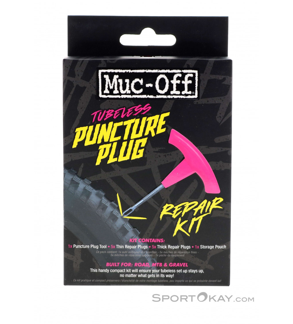 Muc Off Tubeless Kit de réparation - Réparation de pneus - Outils