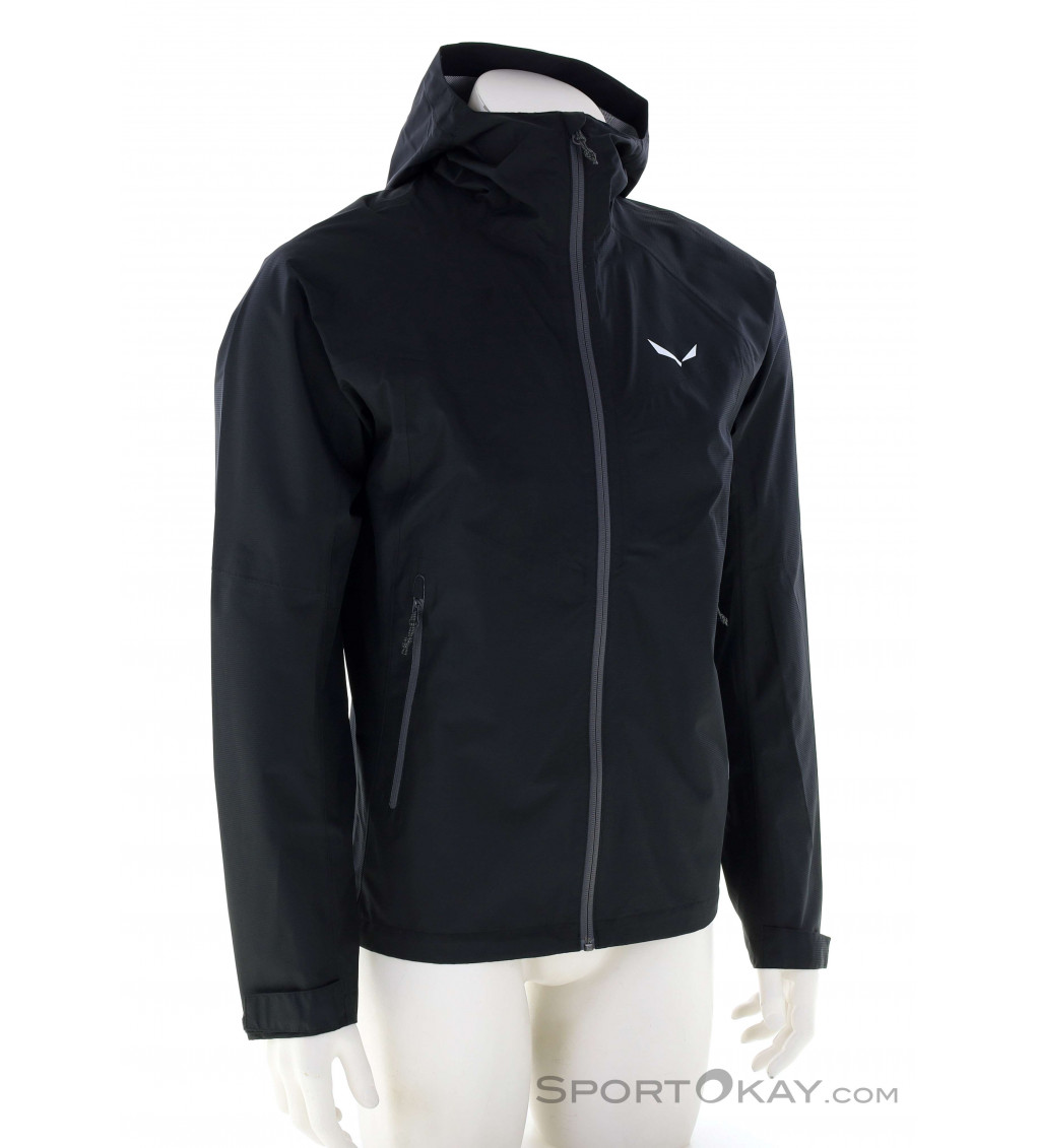 Salewa Puez Aqua 3 PTX 2 5L Hommes Veste Outdoor Vestes Vetements d exterieur Exterieur Tout