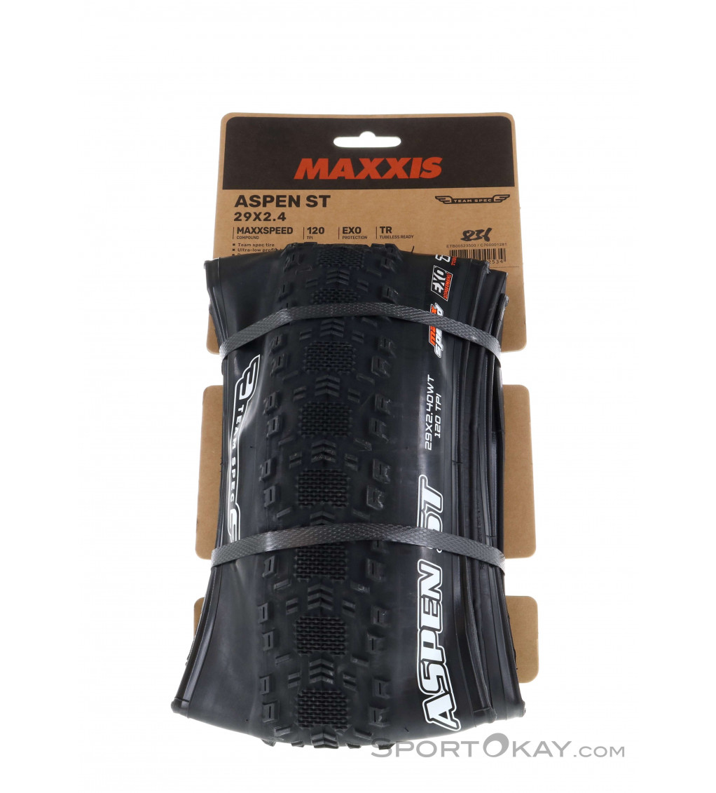Maxxis MTB Aspen ST Team 29 Pneus Pneus et chambres a air Composants Velos Tout