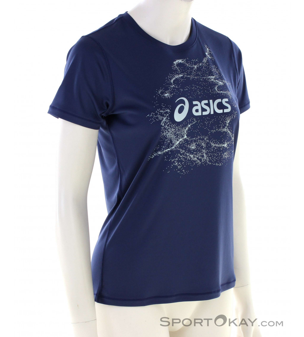 Asics Nagino Graphic Run SS Femmes T-shirt