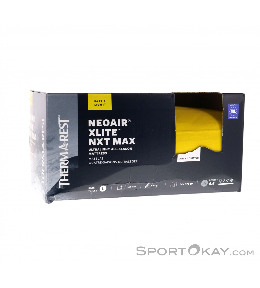 Therm-a-Rest NeoAir XLite NXT MAX L 63x196cm Matelas
