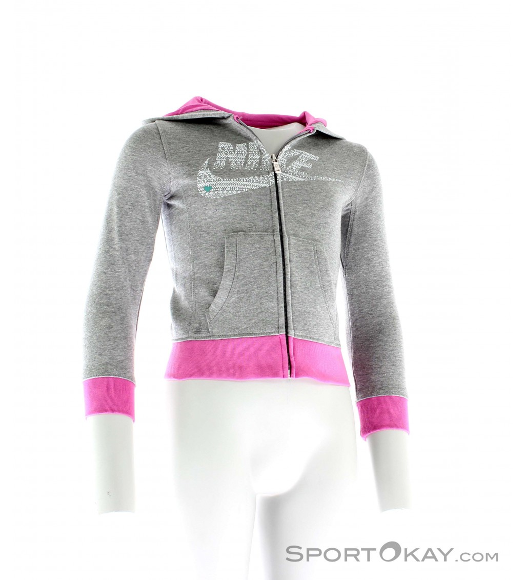 Nike YA76 Graphic FZ Girls Leisure Sweater