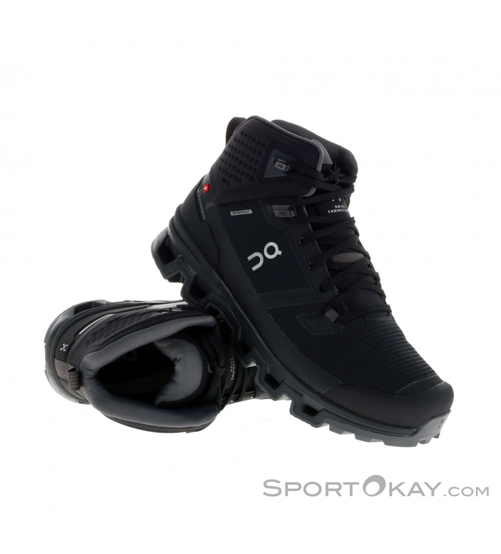 On Cloudrock 2 Waterproof Hommes Chaussures de randonnée