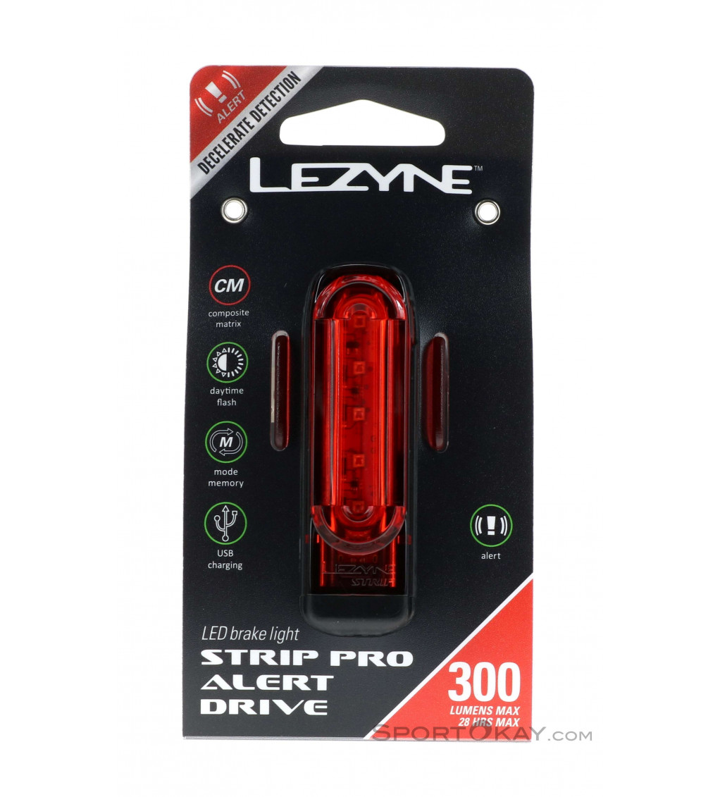 LEZYNE Lite Drive mini pompe rouge + support cadre vélo