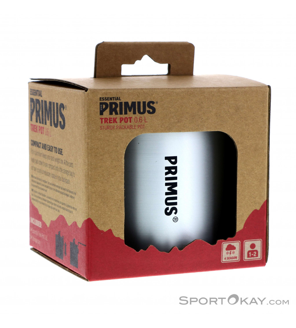 Primus Essential Trek Pot 0,6l Plaque de cuisson