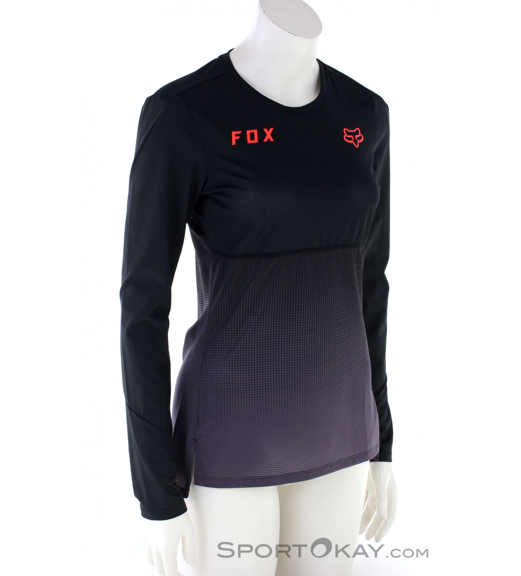 Fox FlexAir LS Femmes T-shirt de vélo