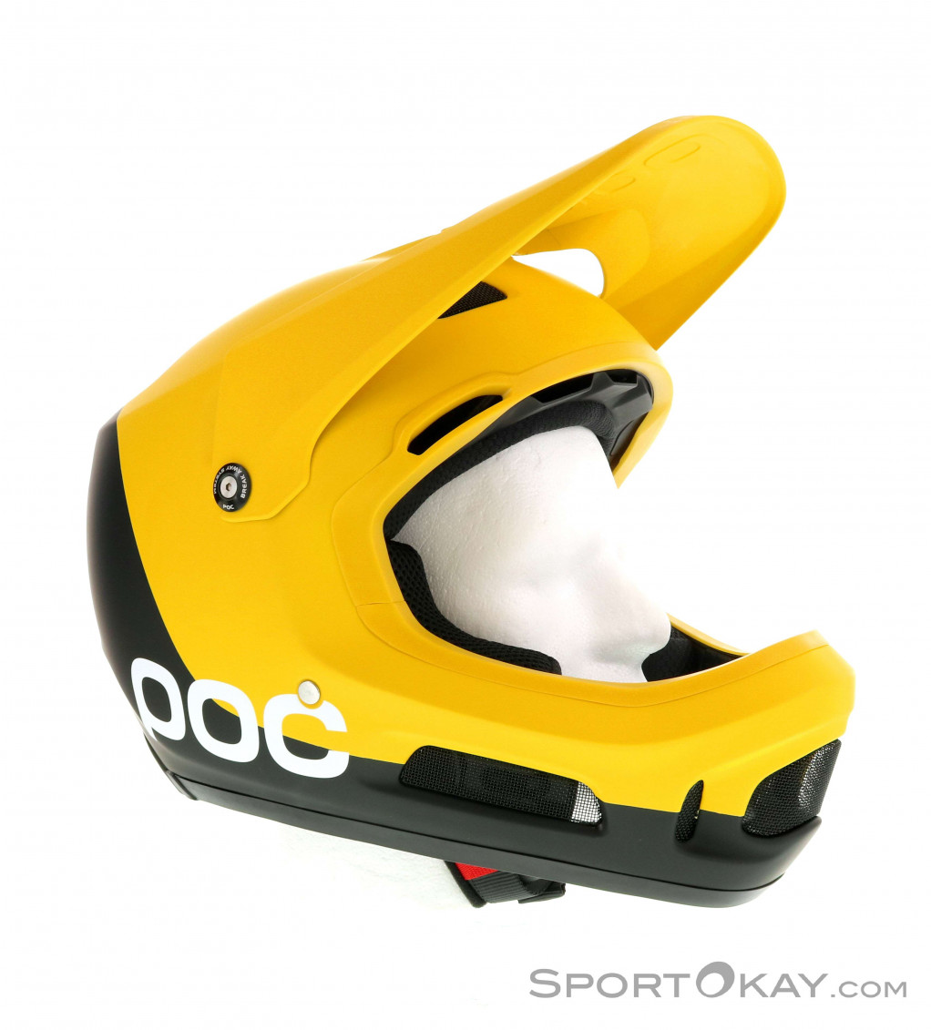 POC Coron Air Spin Uranium Black Downhill Helmet