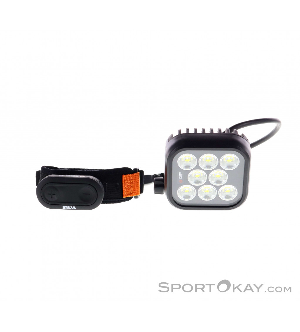 Lampe frontale 1 LED rechargeable 15 à 900Lm