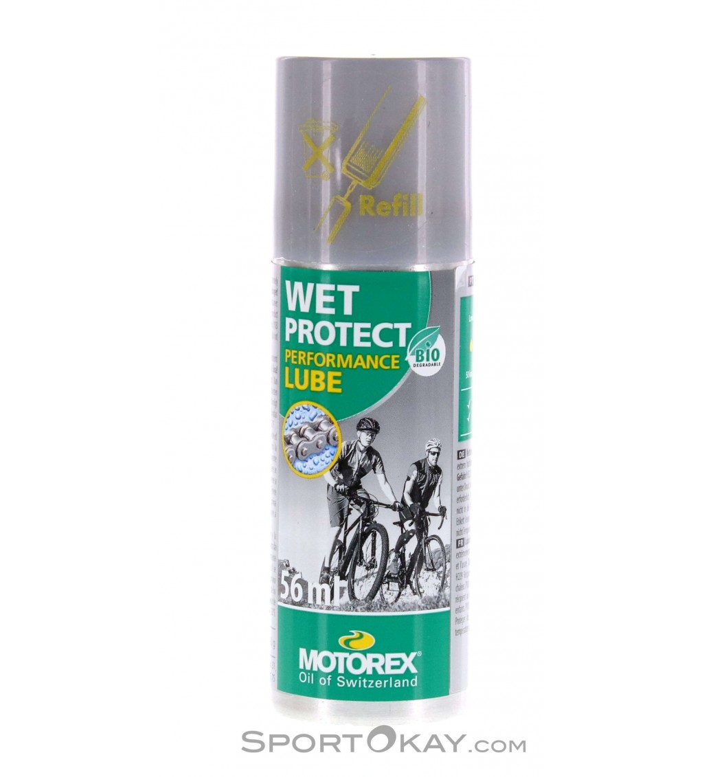 Motorex Wet Lube Lubrifiant chaine vélo conditions humides bio