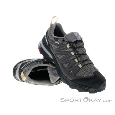 Salomon X Ward Leather GTX Femmes Chaussures de randonnée Gore-Tex