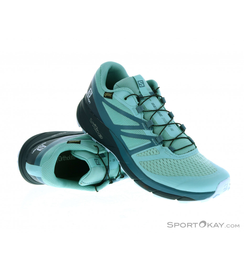 Salomon Sense Ride 2 GTX Womens Trail Running Shoes Gore-Tex