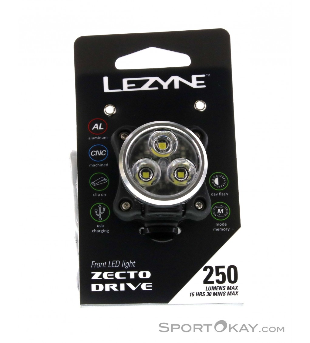 Lezyne Zecto Drive Luz de bicicleta delantera