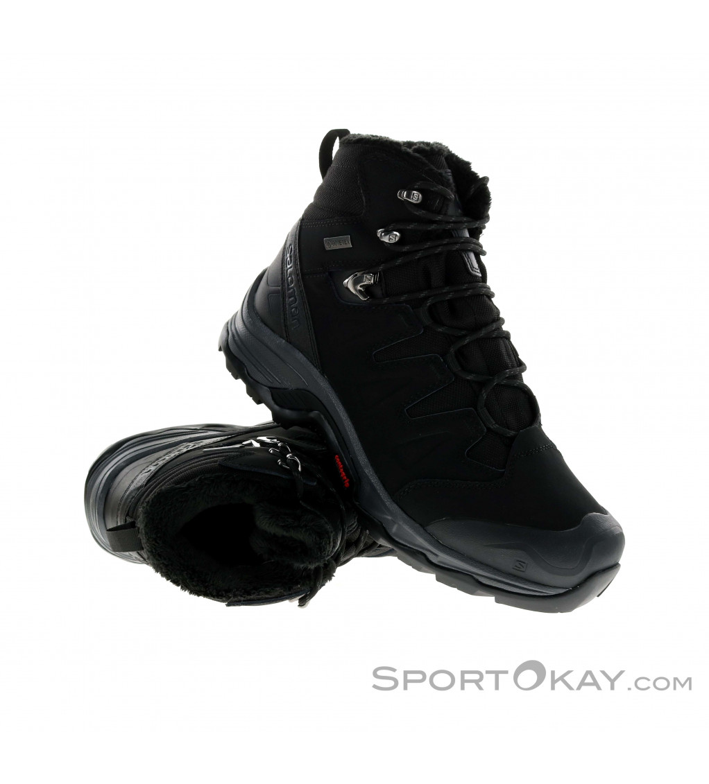 Salomon Quest Winter GTX Mens Winter Shoes Gore Tex Calzado para tiempo libre Calzado y bastones Aire libre Todos