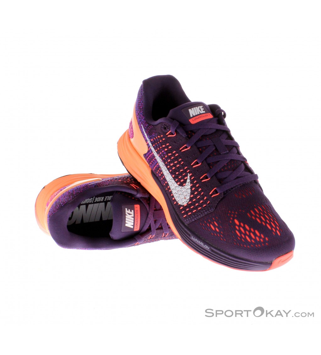 Nike Lunarglide 7 Womens Running Shoes Calzado de marcha todoterreno Calzado para marcha Marcha Todos