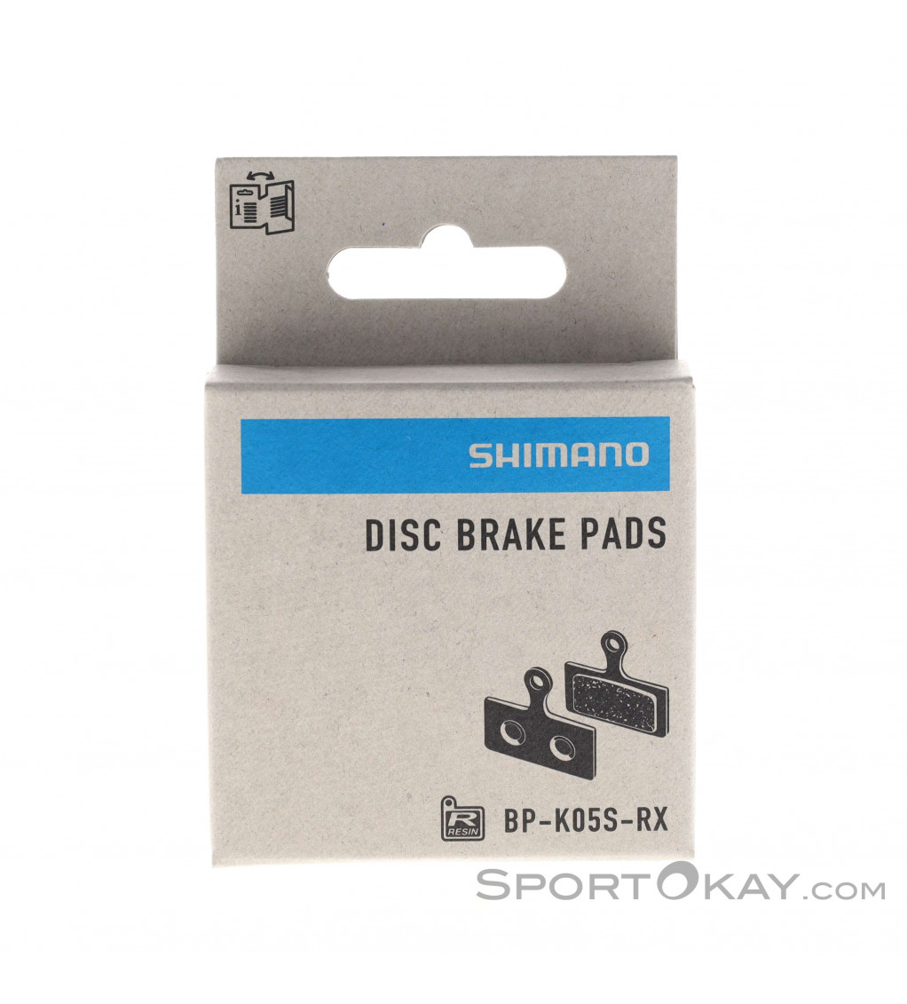 SHIMANO Pastillas Freno Resina B05S, Accesorios Y Recambios Bicis Unisex-Adult, Multicolor, One Size
