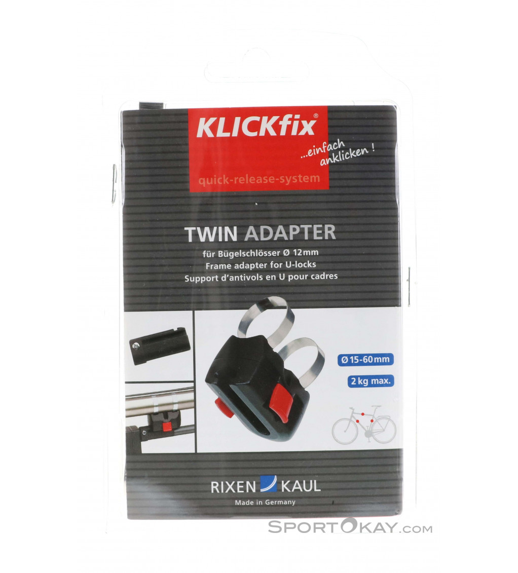 Klickfix Twin Adapter Accesorio de candado de bicicleta