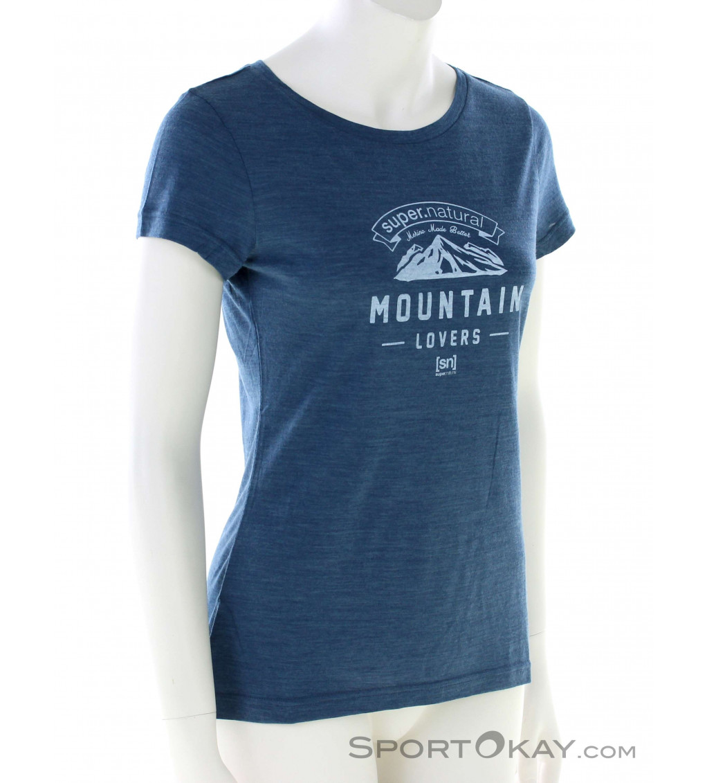 Super Natural Mountain Lover Mujer T-Shirt