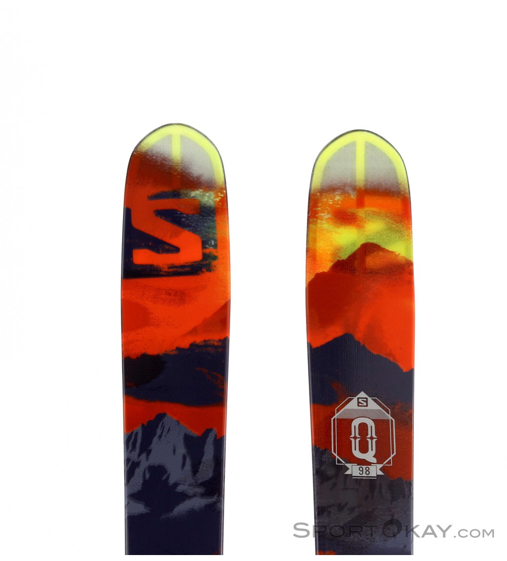 Salomon Q 98 Naked All Mountain Skis 2016 Ski Freeride Ski Ski Freeride Todos