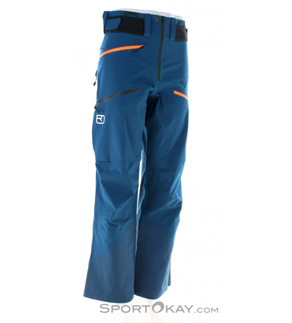 Ortovox 3l Deep Shell Caballeros Pantalón de ski de travesía