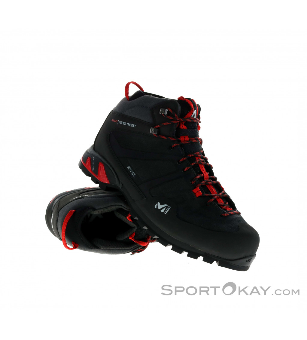 Millet Super Trident GTX Caballeros Calzado para senderismo Gore Tex Calzado para Trekking Calzado y bastones Aire libre Todos