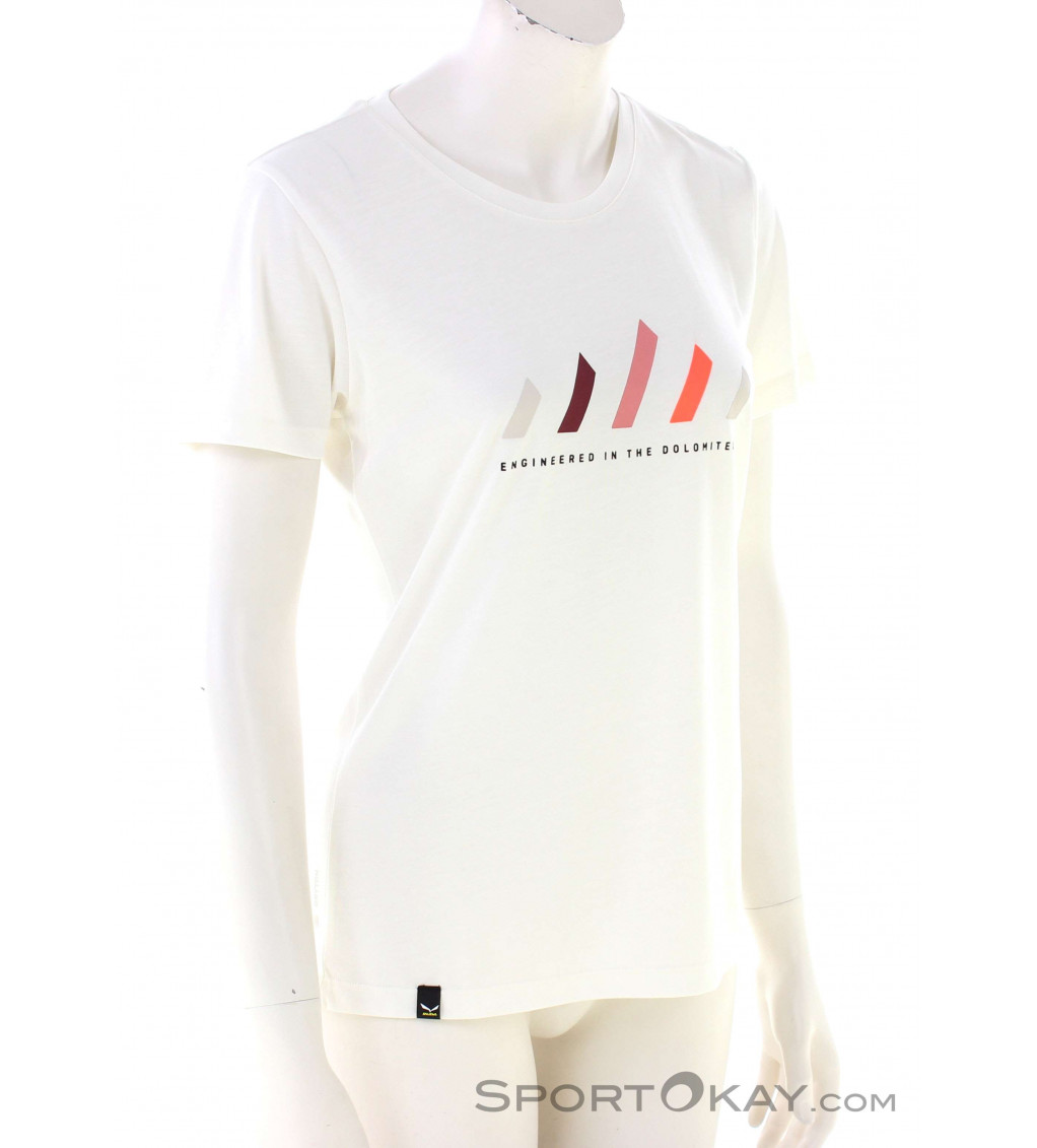 Salewa Pure Stripes Dry Mujer T-Shirt