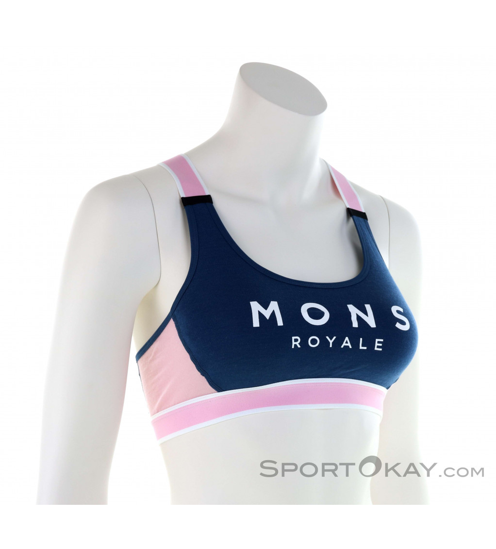 Mons Royale Stella X-Back Womens Sports Bra