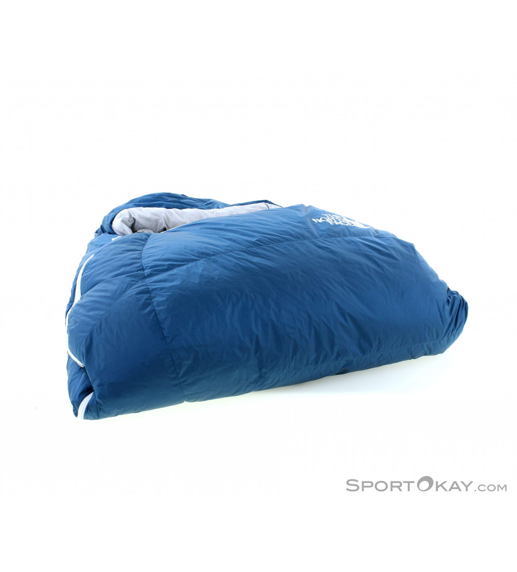 The North Face Blue Kazoo Eco Long Saco de dormir Izquierda