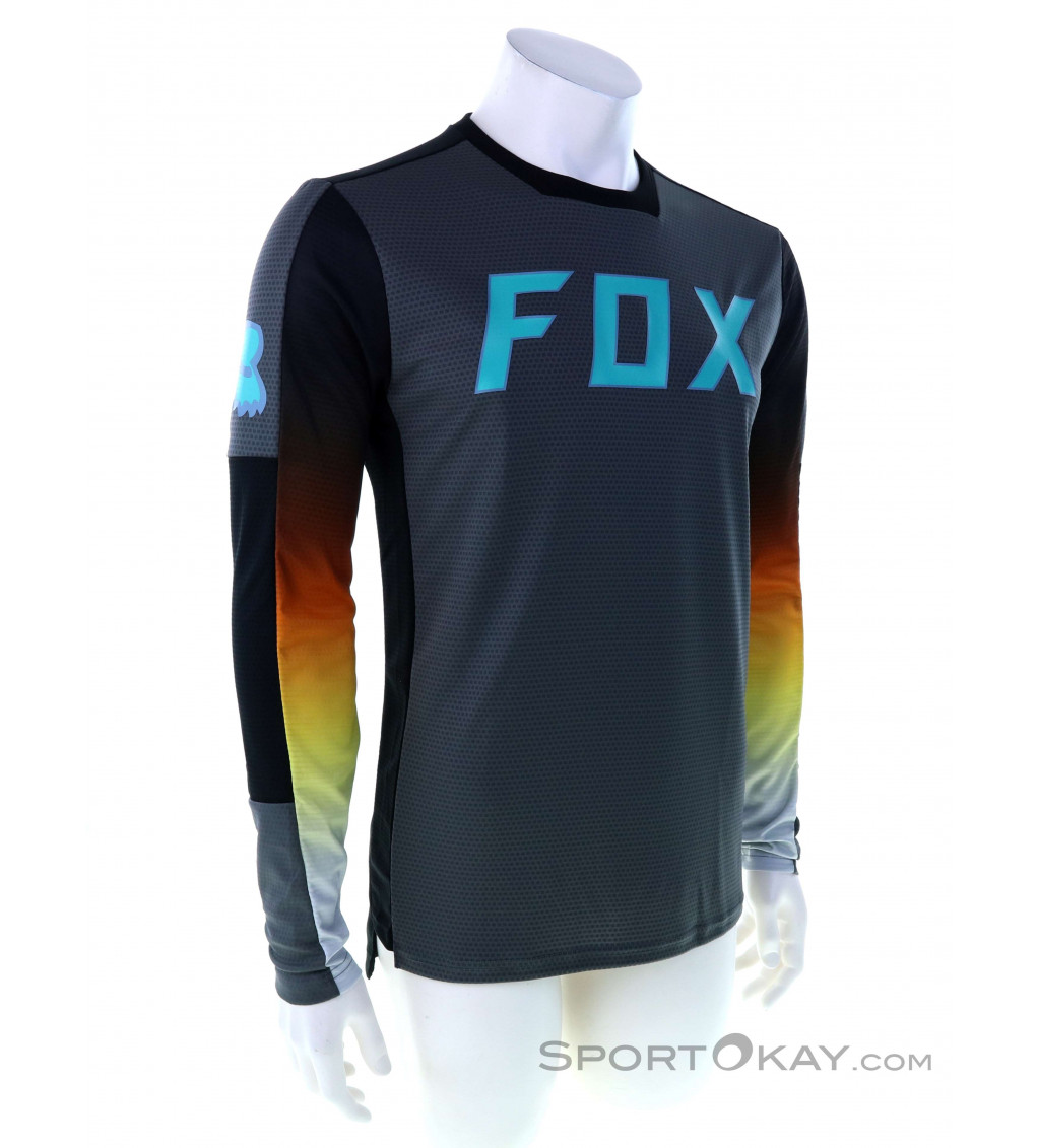 Fox Defend LS Caballeros Camiseta para ciclista