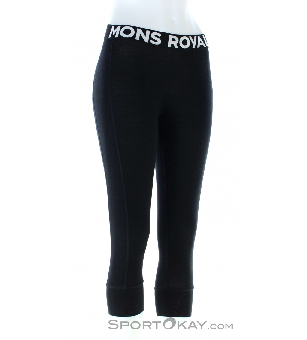 Mons Royale Cascade Merino 3/4 Legging Mujer Pantalón funcional
