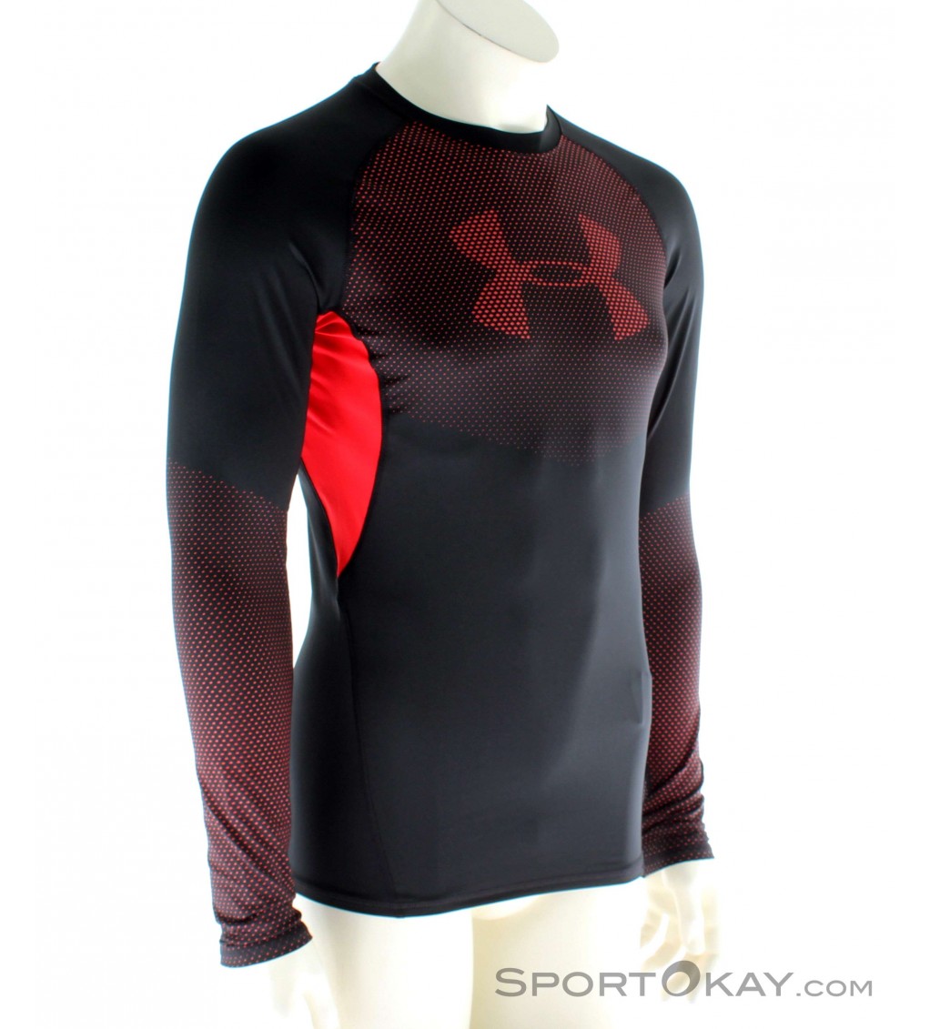 Under Armour HG Armour Graphic LS Mens Fitness Shirt