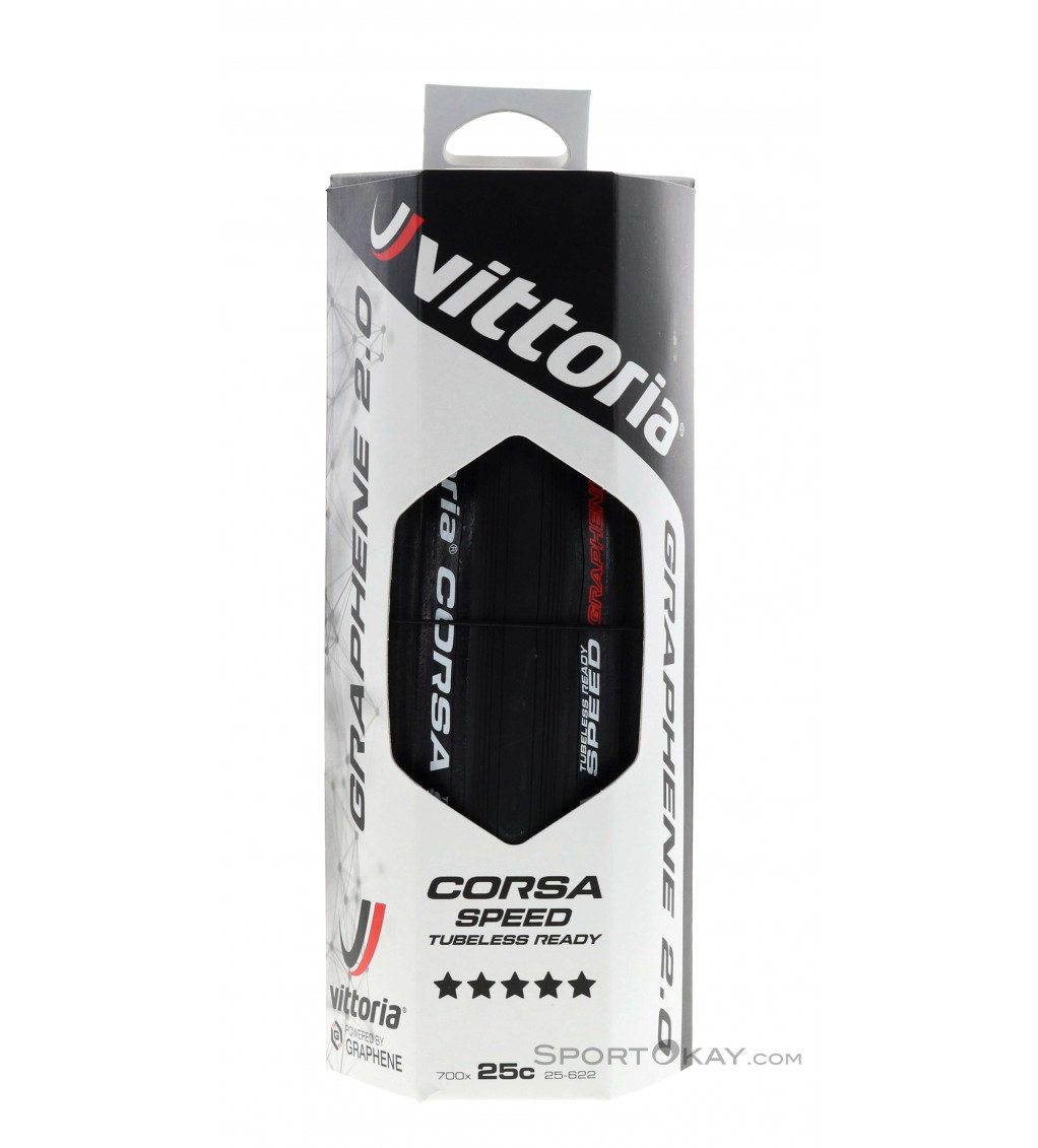 Vittoria Corsa Speed G2.0 TLR 700x25C 28" Neumáticos