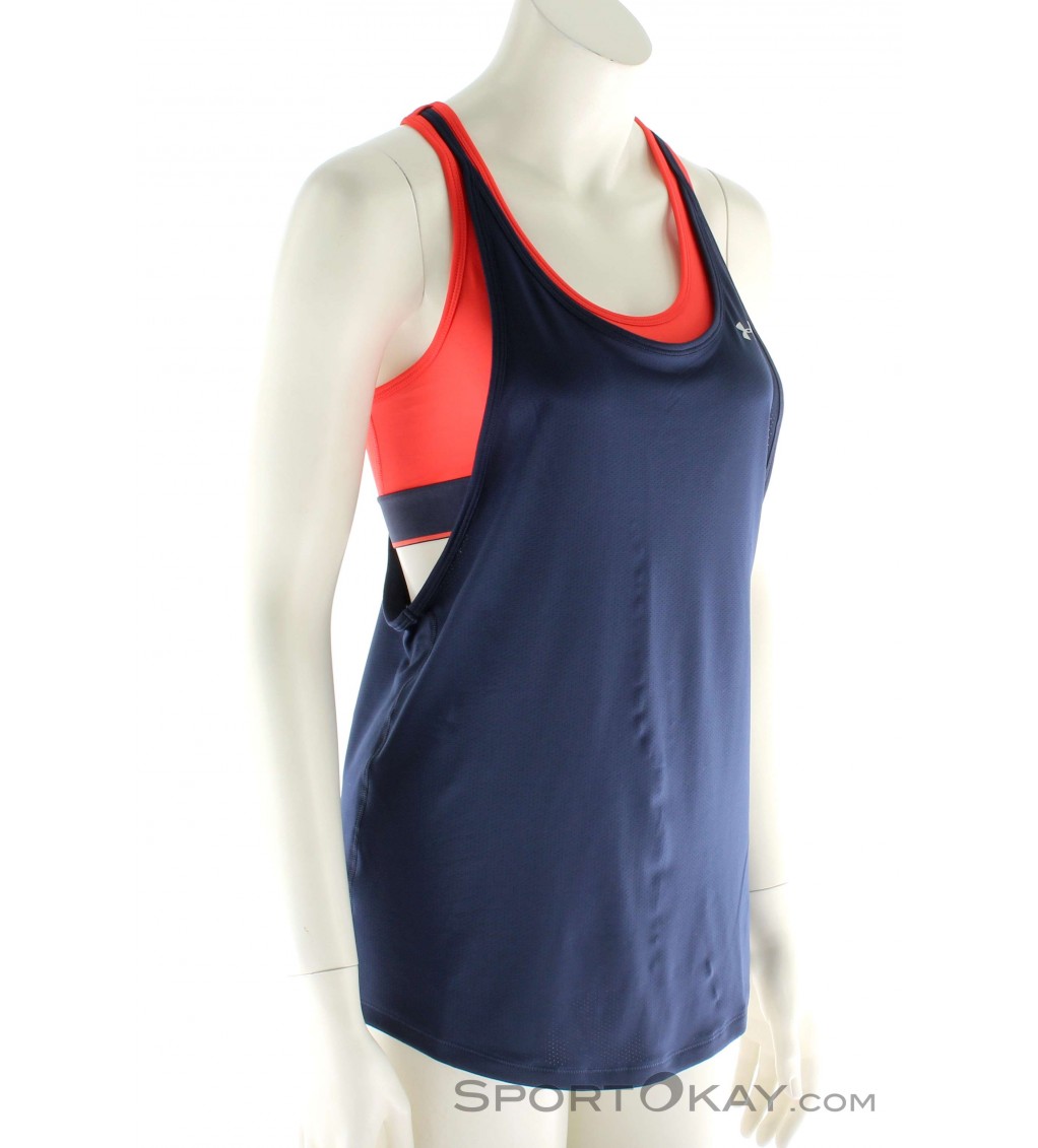 Under Armour 2-in 1 Tank Womens Fitness Shirt