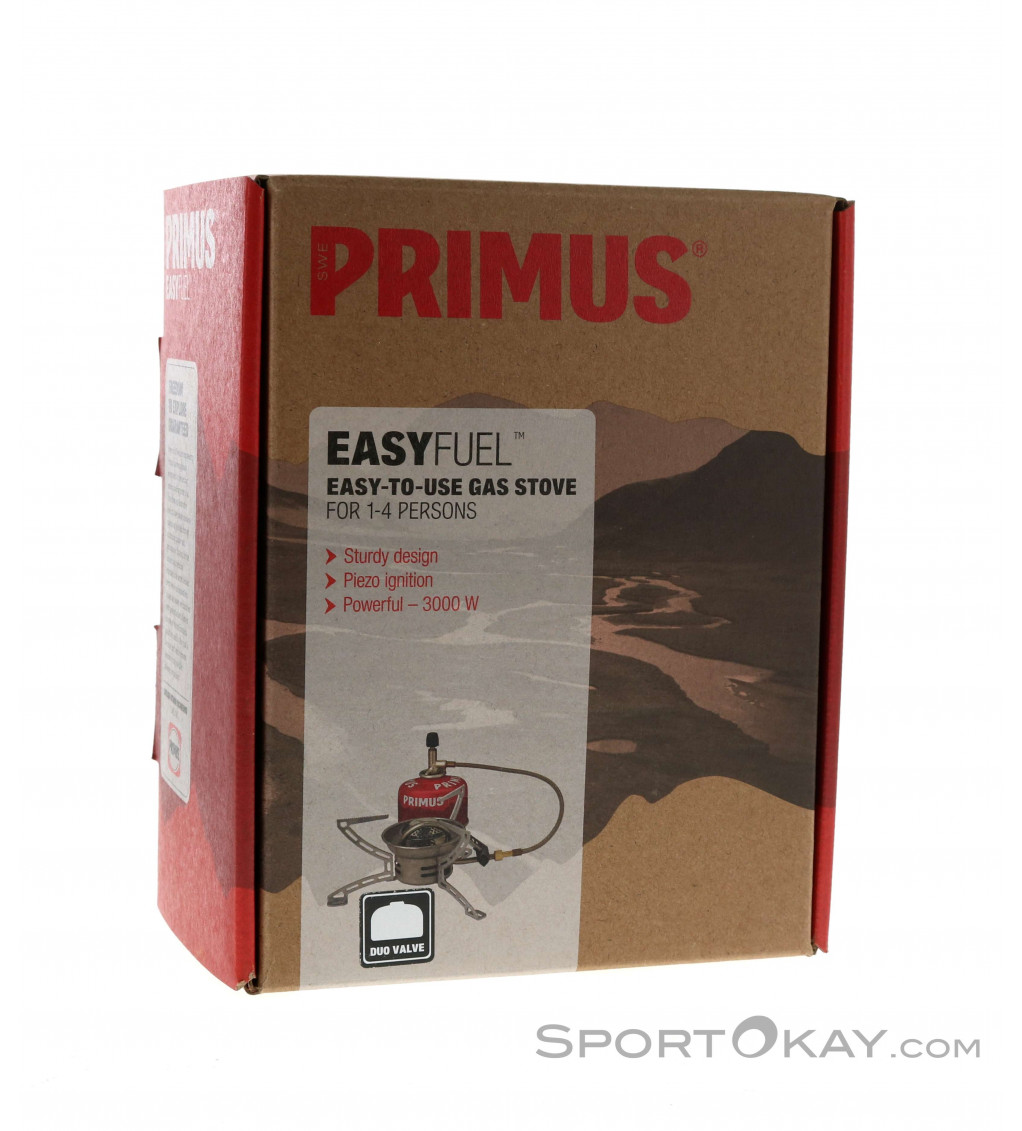 Primus Easy Fuel Piezo Duo Hornillo a gas