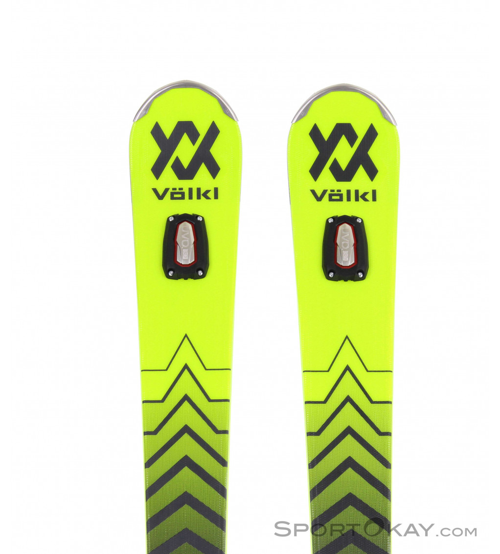 Völkl Racetiger SC Yellow + vMotion 12 GW Ski Set 2023