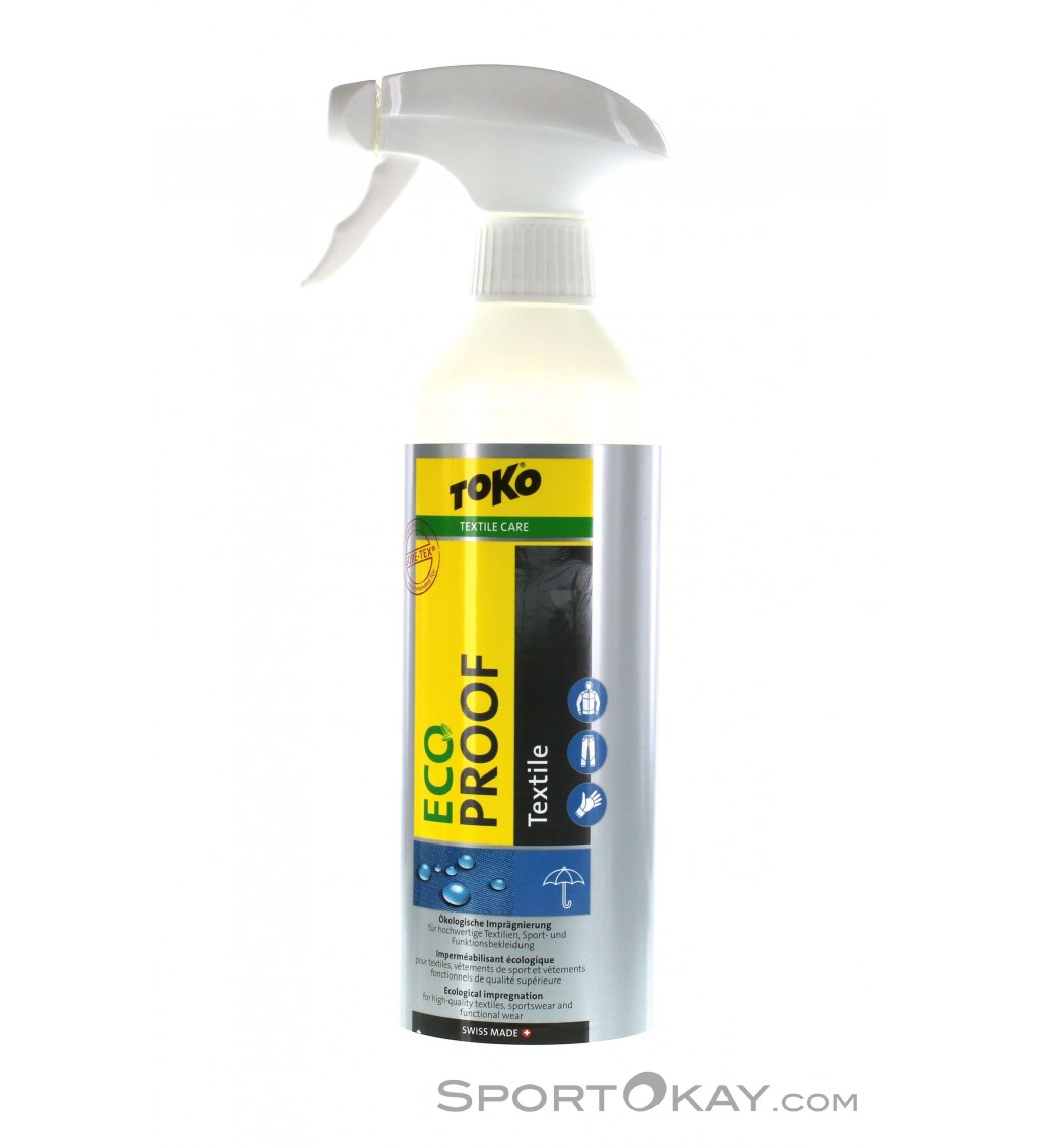 Toko Eco Textile Proof 500ml Spray impregnable de protección contra elementos
