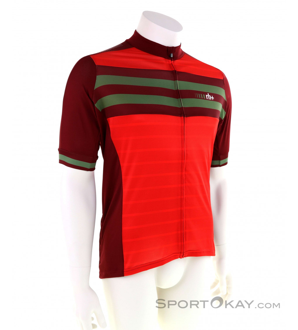 rh+ Stripes SS Caballeros Camiseta para ciclista