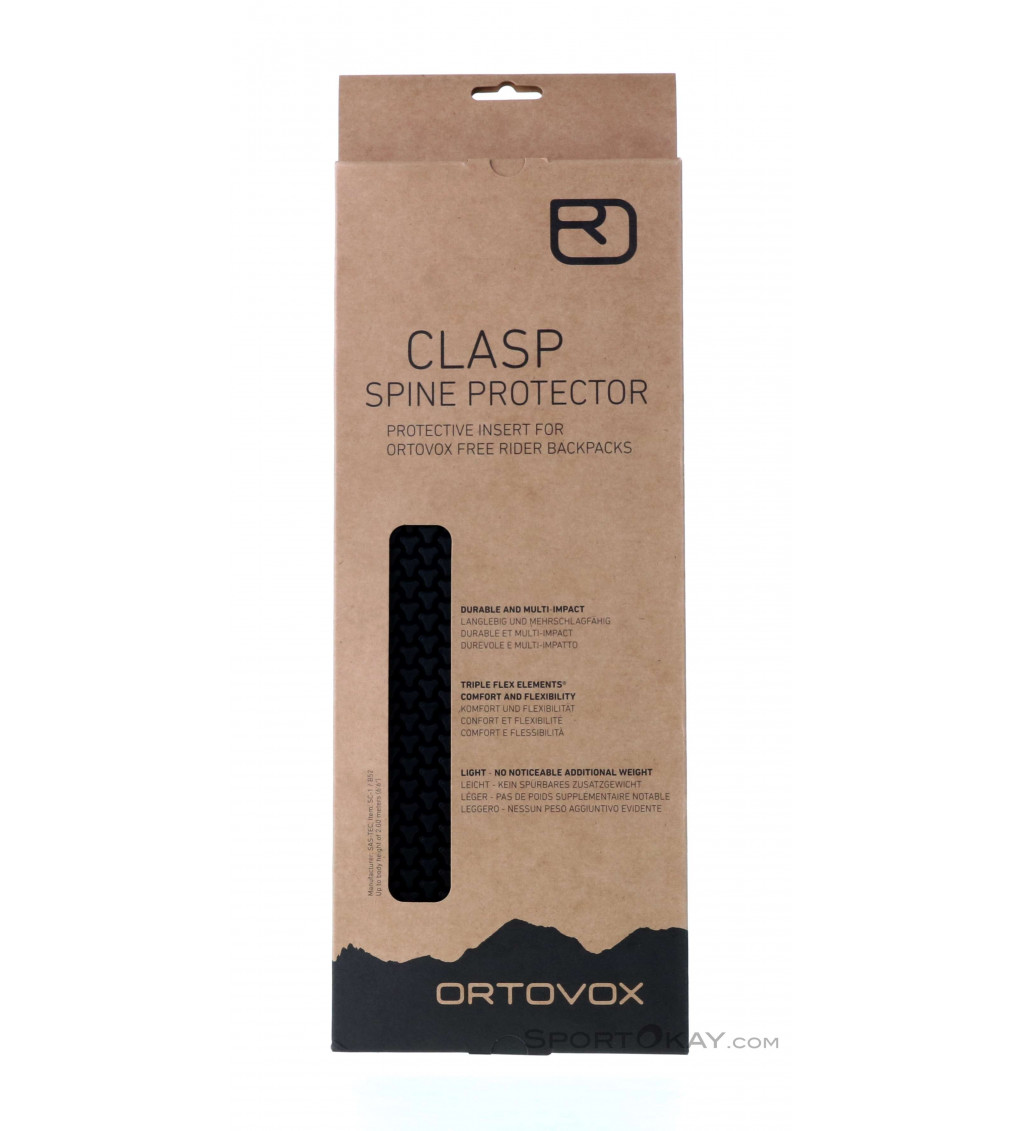 Ortovox Clasp Spine Protector de espalda Mochilas Seguridad Ski