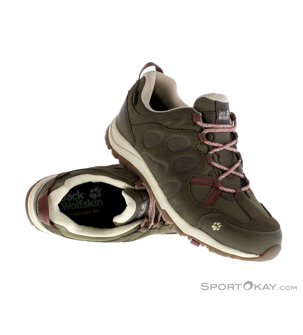 Jack Wolfskin Rocksand Texapore Womens Leisure Shoes Calzado