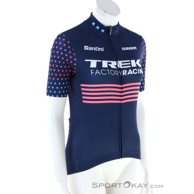 Trek Santini Factory Racing CX Team Replica Mujer Camiseta para ciclista