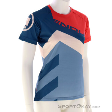 Endura Singletrack Print SS Mujer Camiseta para ciclista