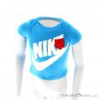Nike Futura GFX SS Kids Leisure Shirt, Nike, Blue, , Girl, 0026-10082, 5637177363, 887228957299, N3-03.jpg