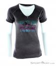 Chillaz V-Neck Shirt Womens T-Shirt, Chillaz, Čierna, , Ženy, 0004-10046, 5637179295, 0, N2-02.jpg