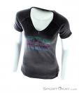 Chillaz V-Neck Shirt Womens T-Shirt, , Black, , Female, 0004-10046, 5637179295, , N3-03.jpg